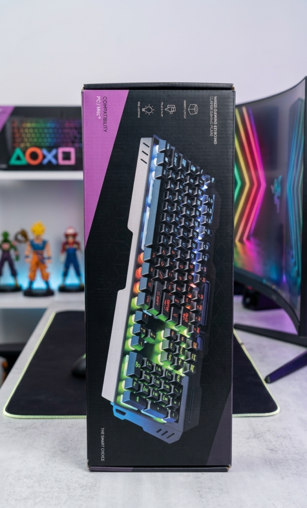 Rgb Backlit Metal Gaming Keyboard