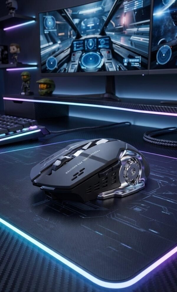 PRO Wired Gaming Mouse – RGB Lighting & 3200 DPI