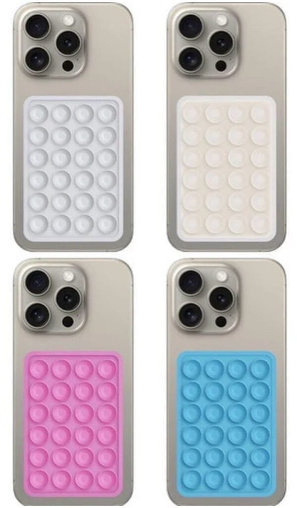 silicon saction pad  phone holder self-adhesive rubber mobile holder