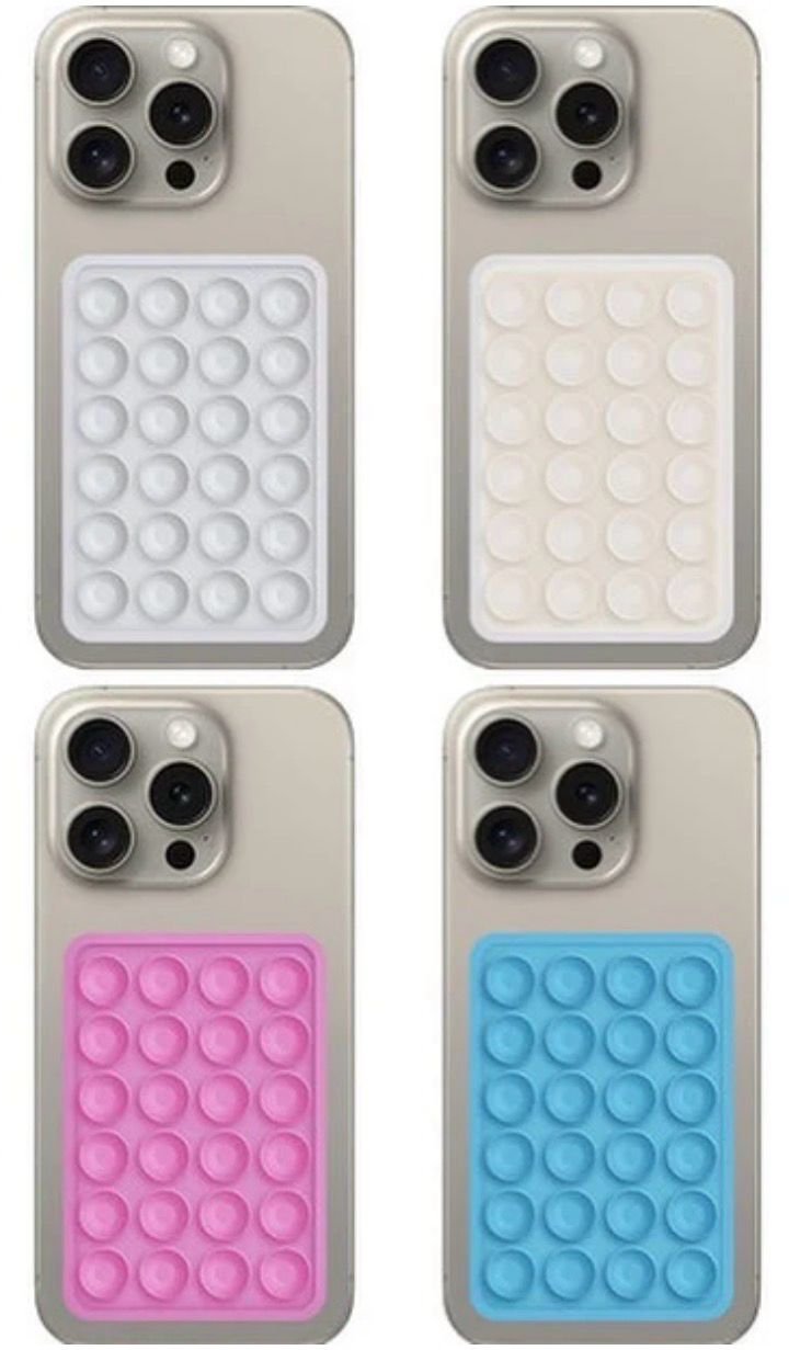 silicon saction pad  phone holder self-adhesive rubber mobile holder