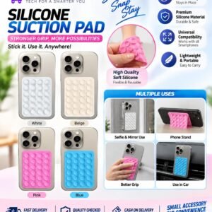 silicon saction pad  phone holder self-adhesive rubber mobile holder