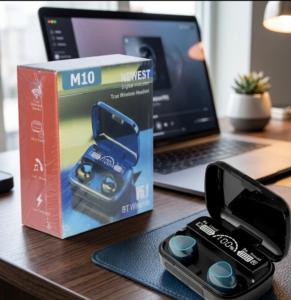 M10 and i12 TWS Wireless Bluetooth Earbuds V5.0